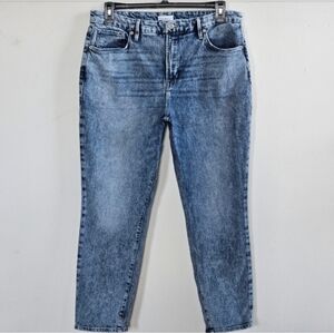GOOD AMERICAN INDIGO 301 JEANS WOMEN'S PLUS‎ SIZE 14|32